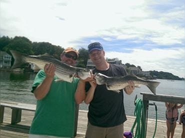 On The Watercolor Striper Charters