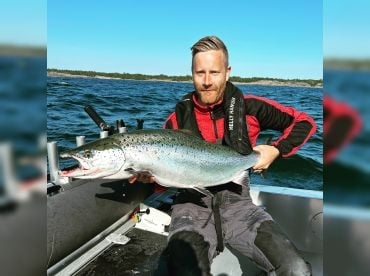 Salmon Trolling with Björnsfiske